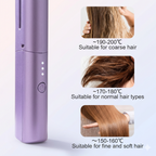 Elvron™ Instant Hair Straightener Brush – Smooth, Straight Hair at Home